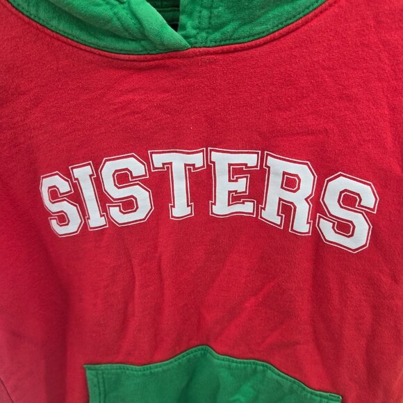 Sisters by Safety Pin Colorblock 100% Cotton James Charles Sweatshirt Hoodie XS - Picture 9 of 12